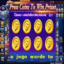 o jogo words to win paga mesmo